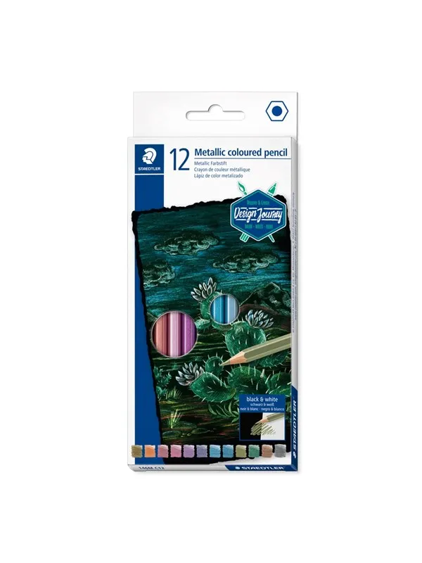 Staedtler Metallic pencil 12pcs     FSC 100%