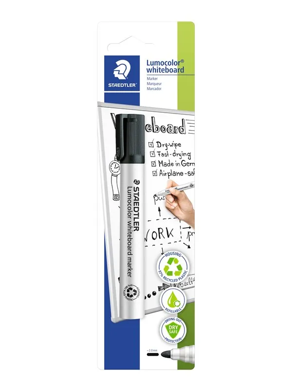 Staedtler Whiteboard marker Lumo. Black bc