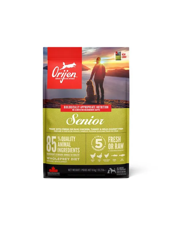 ORIJEN Senior Complete Dry Dog Food 6kg