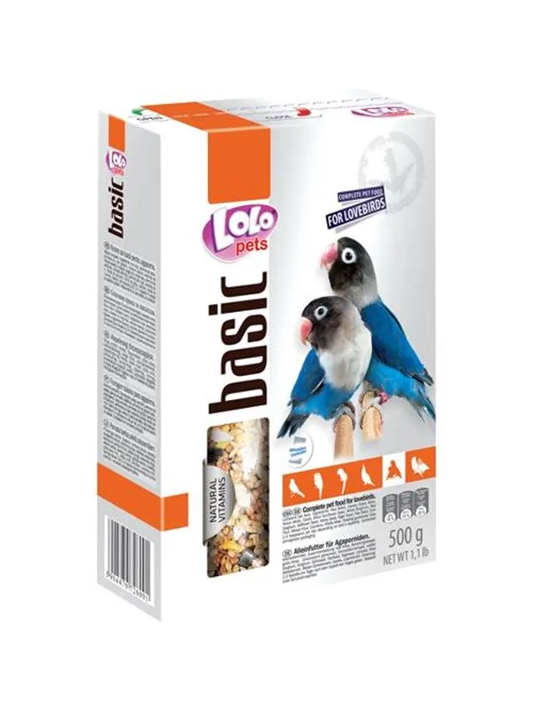 Lolo Pets Dwarf parrot feed 500g