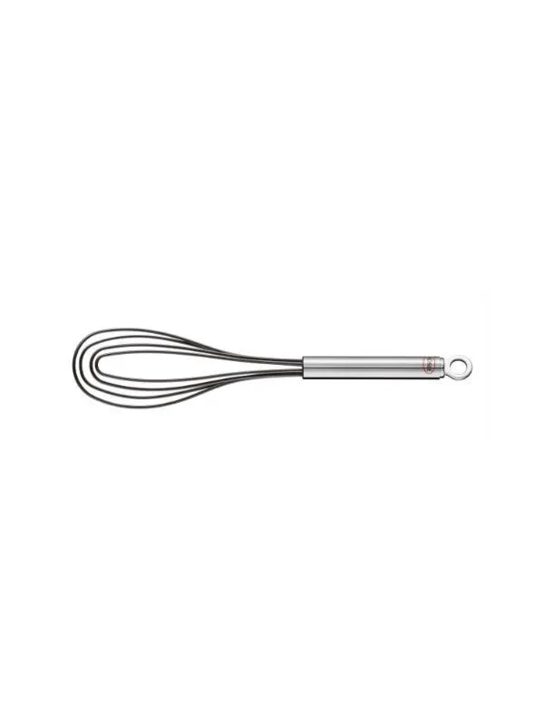 Rösle Whisk flat 27 cm Steel/Silicone