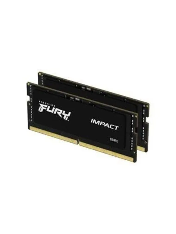 Kingston FURY Impact DDR5-6000 - 32GB - CL38 - Dual Channel (2 pcs) - Intel XMP - Svart