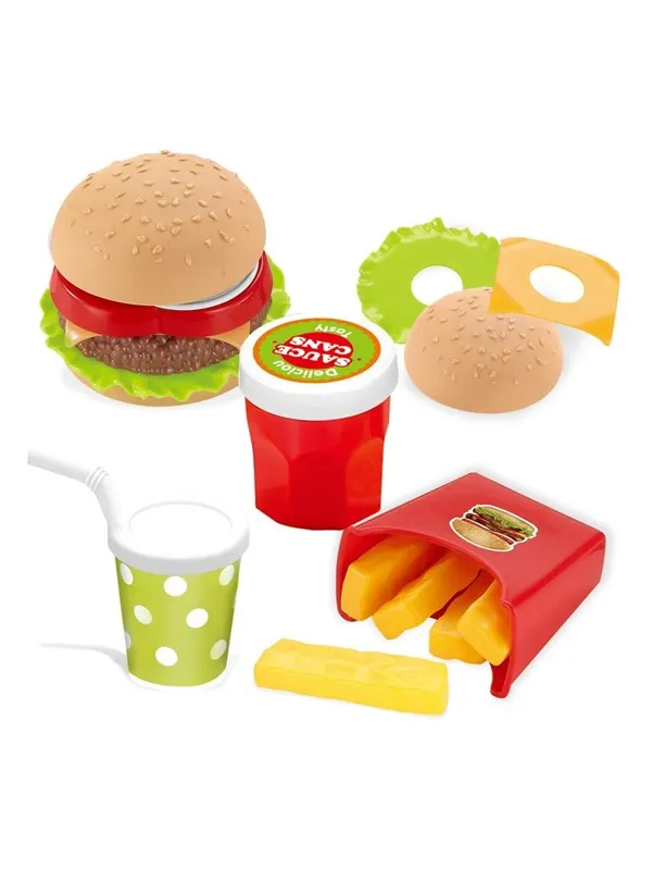 Junior Home Hamburger Playset