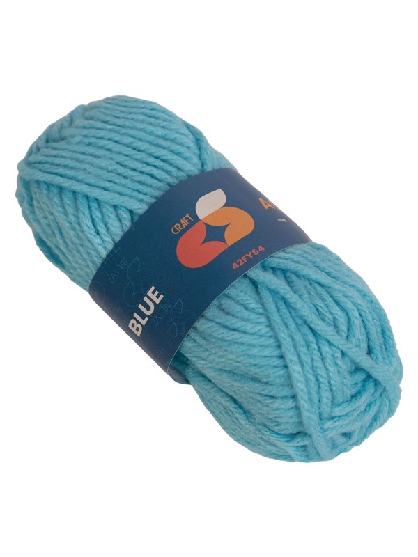 Colorations - Acrylic yarn 4 mm - 50g - Light blue
