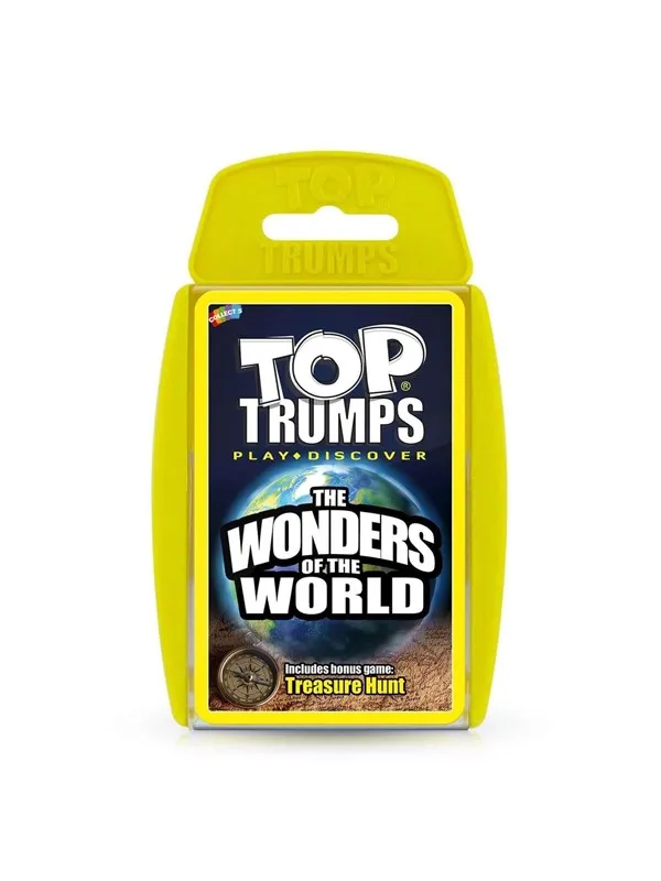 Winning Moves The Wonders of the World Top Trumps Card Game (ENGLISH)
