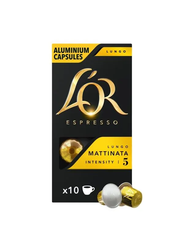L'OR Capsules Lungo Mattinata - 10 pcs
