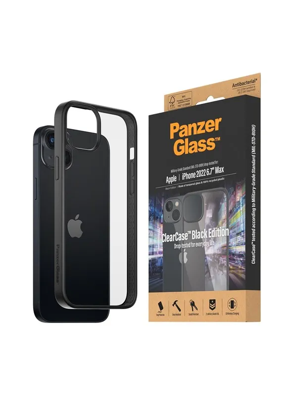 PanzerGlass ClearCase Apple iPhone 14 Plus | Black