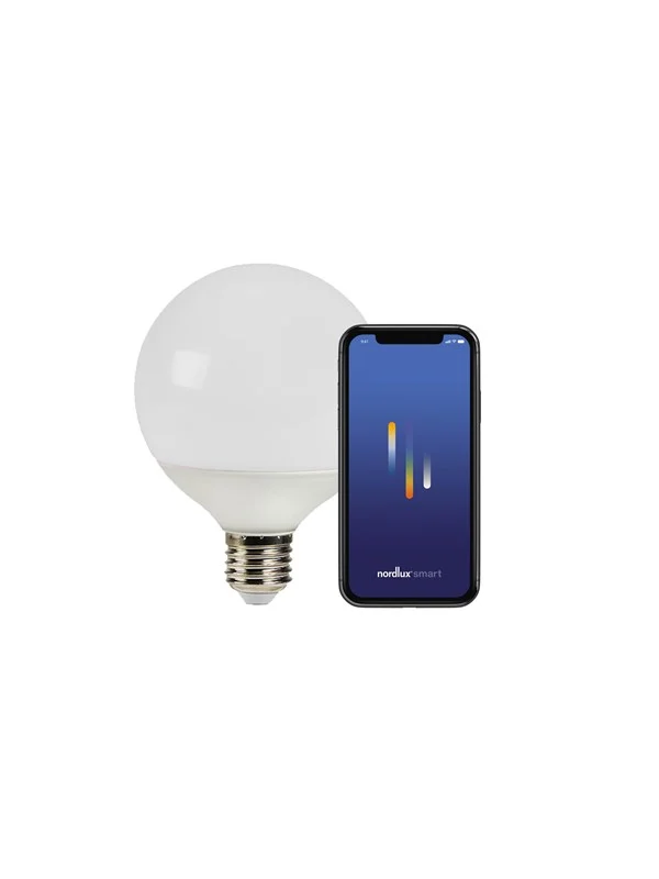 Nordlux Smart E27 Lyspære 9W 2200-6500+RGB Frostet
