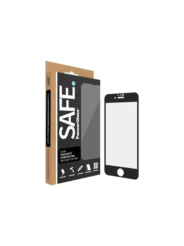 SAFE by PanzerGlass Screen Protector Apple iPhone 8 | 7  | 6 | 6s | SE (2020/2022) | Edge-to-Edge