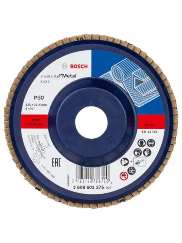 Bosch LAMELSLIBESKIVE PLAST 125MM K60