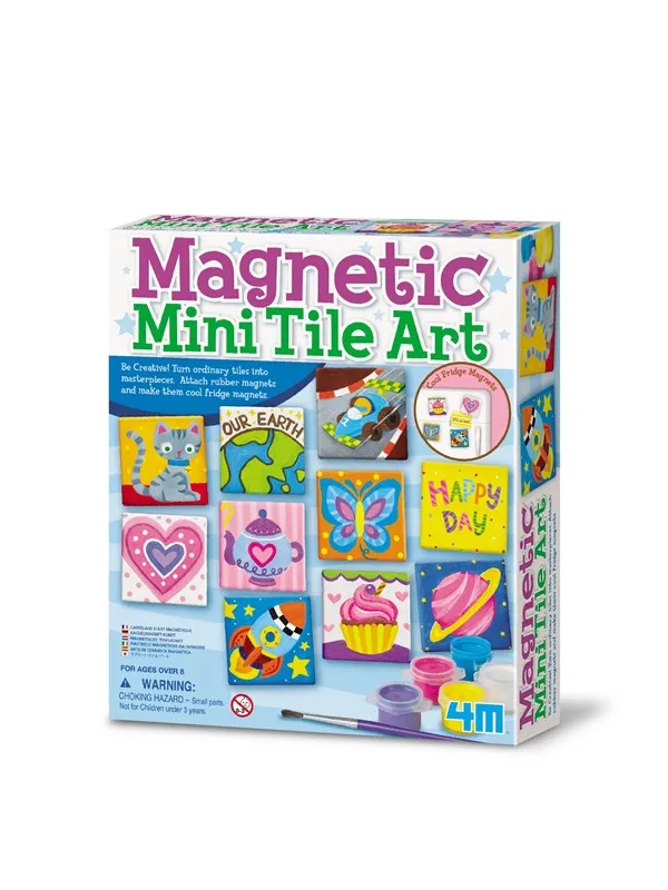 4M Magnetic mini tile art