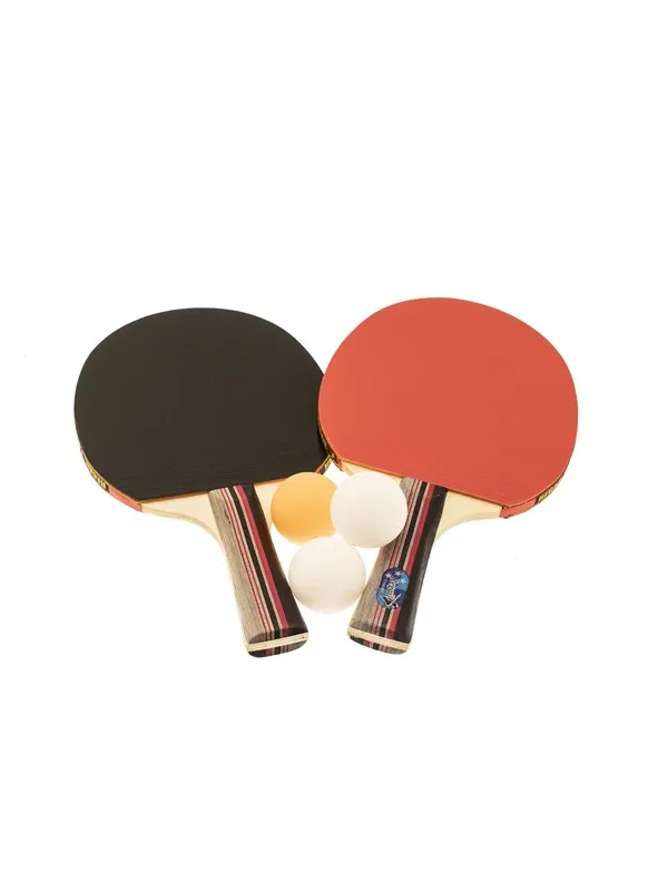 Nordic Games Table tennis paddle set of 2 rackets and 3 balls