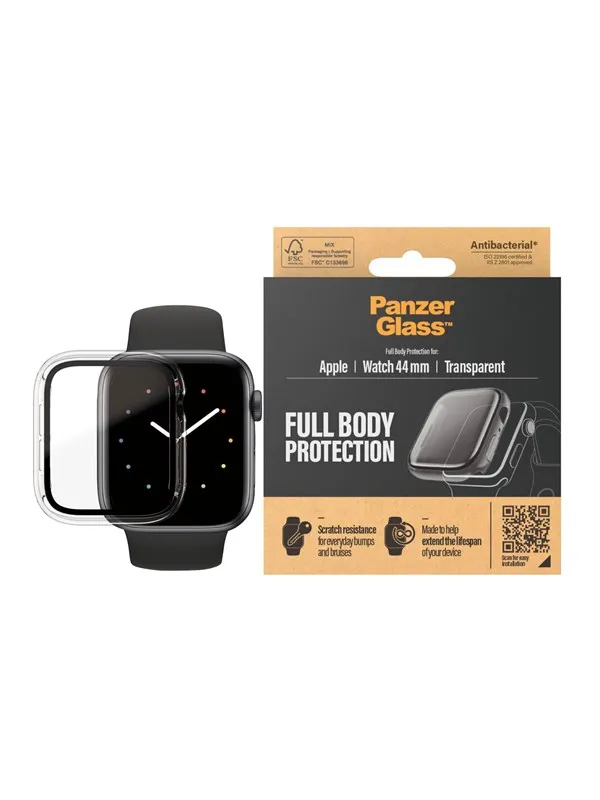 PanzerGlass Screen Protector Full Body Apple watch 4 | 5 | 6 | SE 44mm | Transparent