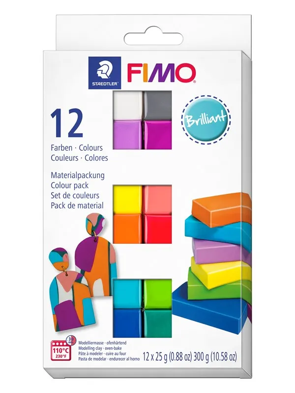 Staedtler Set Mod. clay FIMO soft MP BC