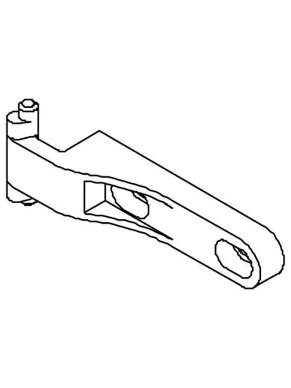 Cubic Hinge 120 degrees incl  washer