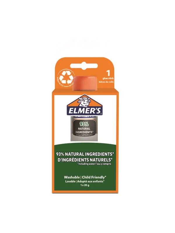 Elmer's Pure School Glue limstift 1-blister, 20 gram