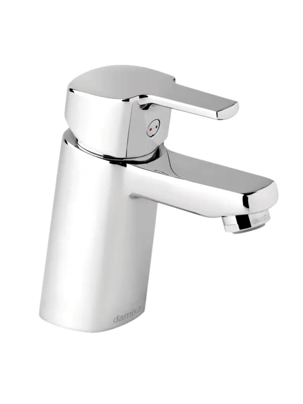Damixa pine basin mixer with pop up strainer chrome