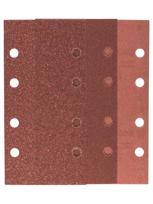 Bosch 10-delers slipepapirsett for plansliper G= 60, 120, 180
