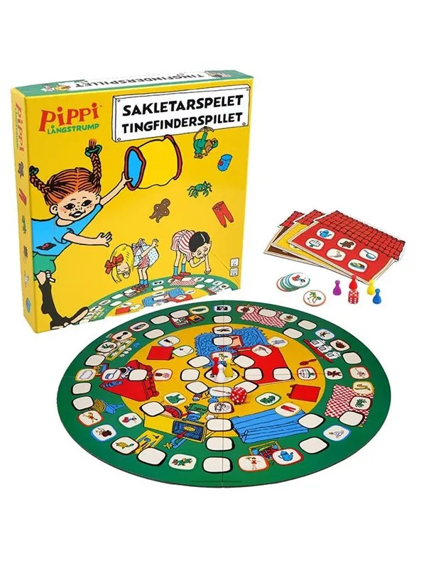 Barbo Toys Pippi Longstocking Tingfinder Spillet DK / SE