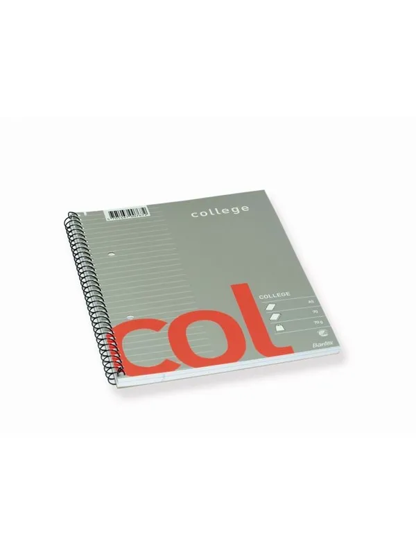 Bantex  Col Collegeblokk, Linjert, Hullet