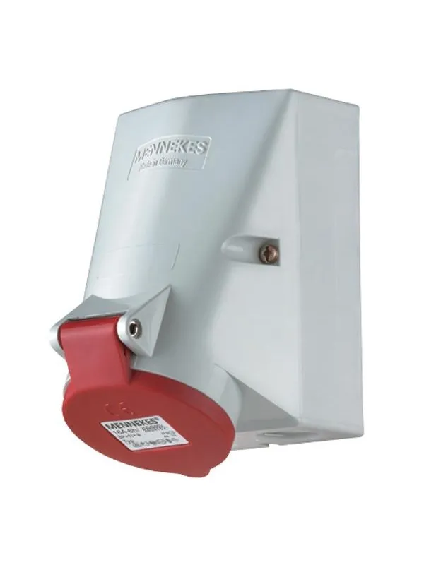 Mennekes Wall mounted recept. 16a5p6h400v ip44