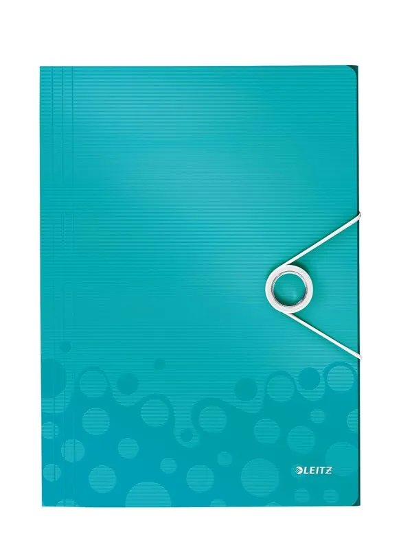 Leitz Strikkmappe  WOW PP A4 Isblå