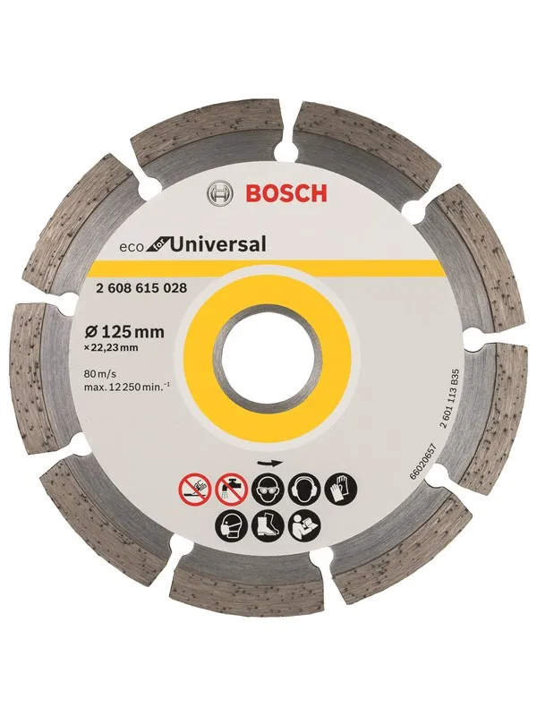 Bosch Diamantkappeskive ECO For Universal 125x22.23x2.0x7mm