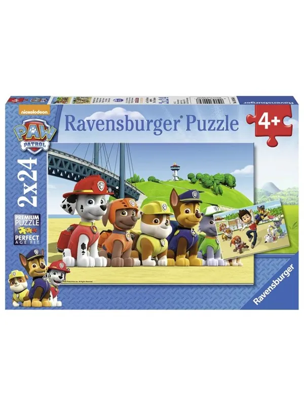 Ravensburger Paw Patrol Heroic Dogs 2x24p