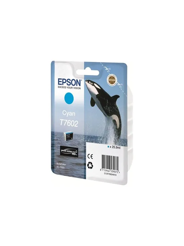 Epson T7602 - Cyan Ink