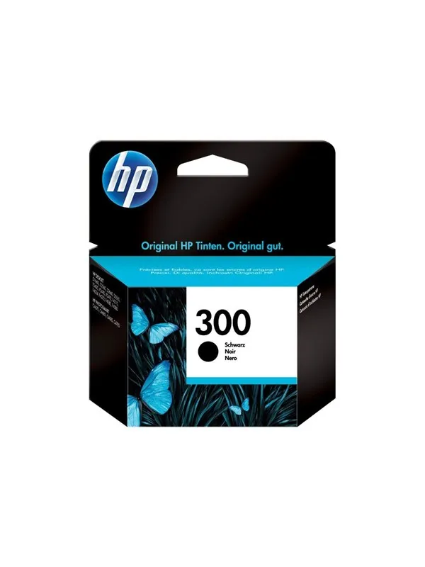 HP 300 / CC640EE Black Ink - Blekkpatron Svart