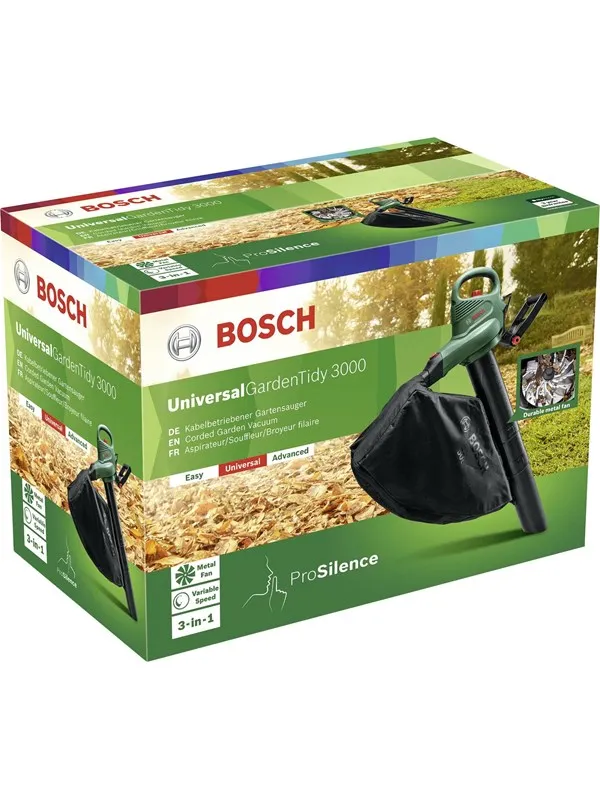 Bosch LØVSUGER UNIVERSAL GARDEN TIDY 3000W