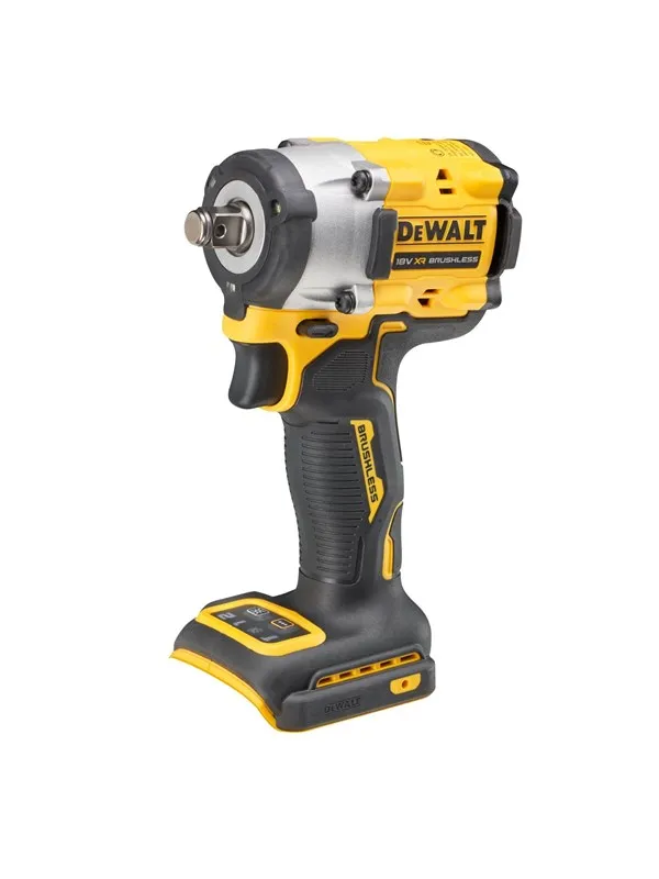 Dewalt 18V XR Brushless 1/2" Hog Ring Compact Impact Wrench - Bare Unit