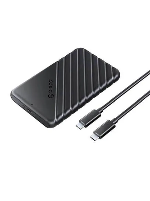 ORICO 2.5' HDD / SSD Enclosure 6 Gbps USB-C 3.1 Gen1 (Black)