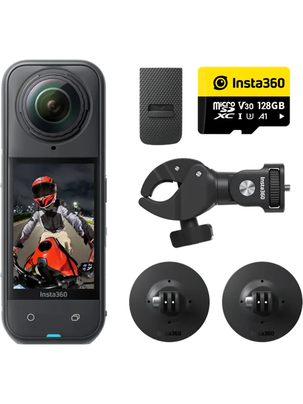 Insta360 X5 Motorcycle Bundle
