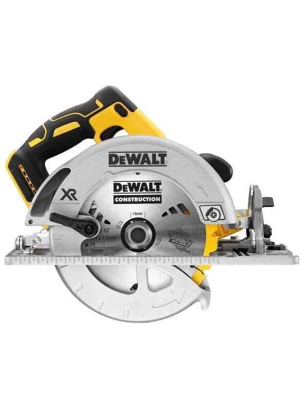 Dewalt 18V XR Brushless 184mm Rail Compatible Circular Saw - Bare Unit