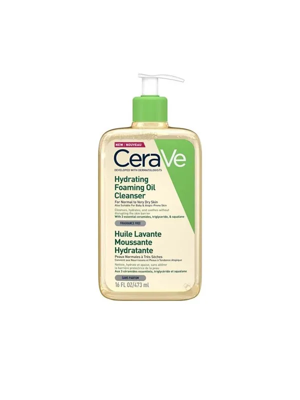 CeraVe Hydrating Foaming Oil Cleanser 473ml