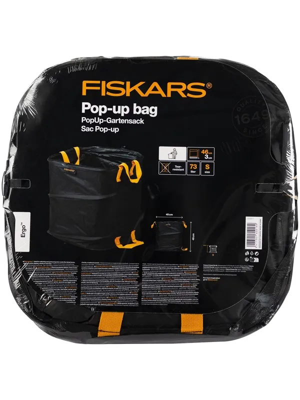 Fiskars Ergo Pop-up Bag S 73L