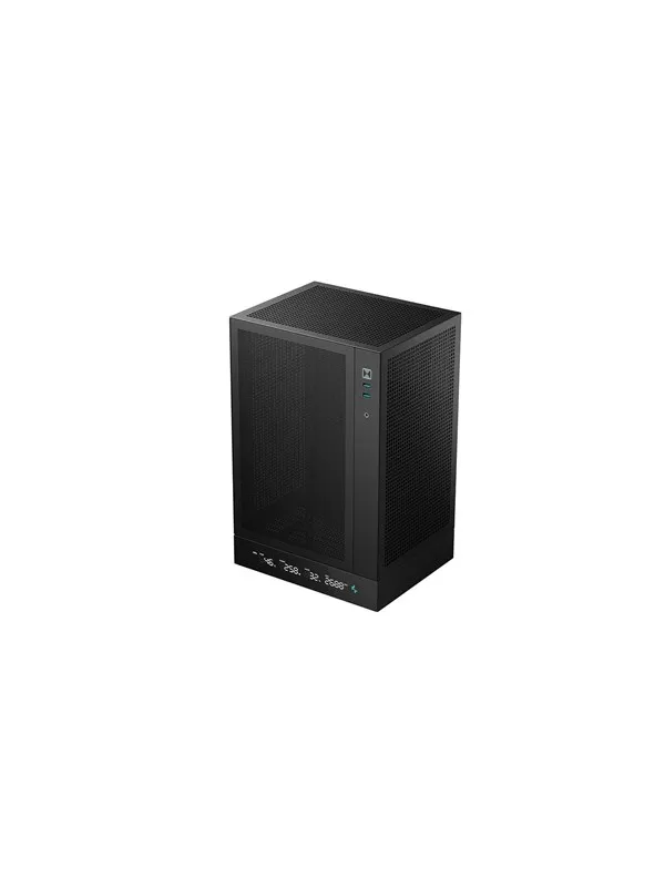 DeepCool CH170 DIGITAL - Kabinett - Tower - Svart