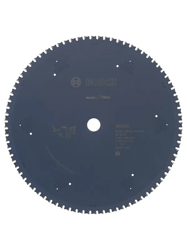 Bosch Sirkelsagblad Expert for Steel 355 x 25,4 x 2,6 mm, 80