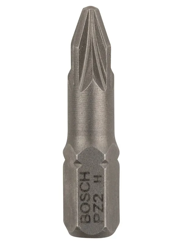 Bosch Skrutrekkerbits, ekstra hard PZ 2, 25 mm