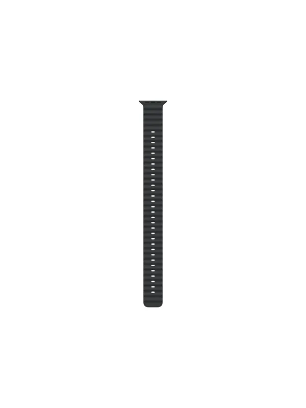 Apple 49mm Black Ocean Band Extension - Titanium Finish