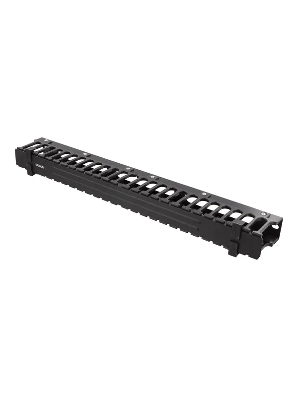 Deltaco 19-19 - 1U - Cable Management Panel