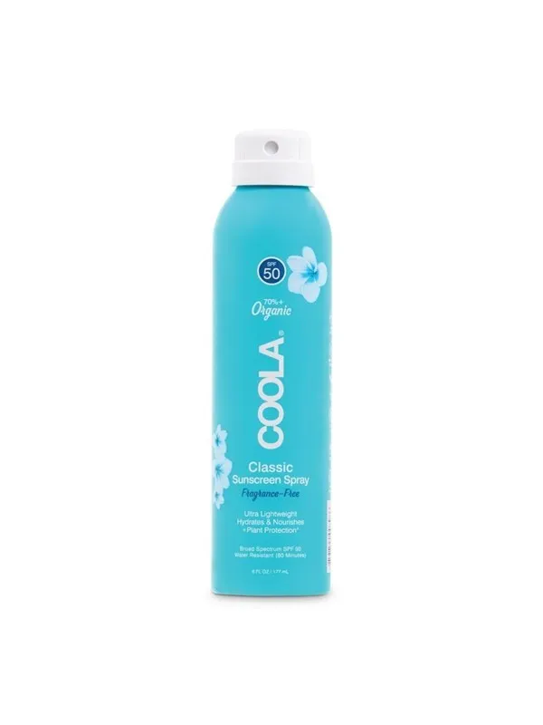 Coola Classic Body Spray Fragrance-Free SPF 50 - 177 ml