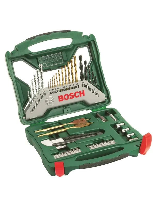Bosch 50-delers X-Line-sett titan