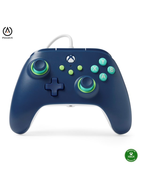 PowerA Wired Controller for Xbox Series X|S - Mariner Blue