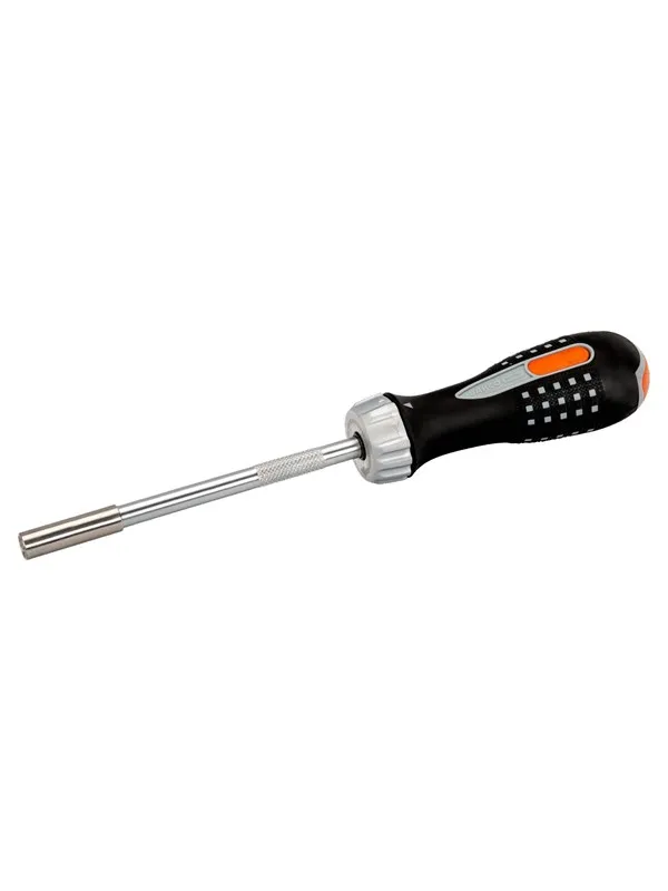 BAHCO Ratcheting screwdriver bits incl. ph 1 ph 2 pz 1 pz 2 slotted 4.5 and 5.5