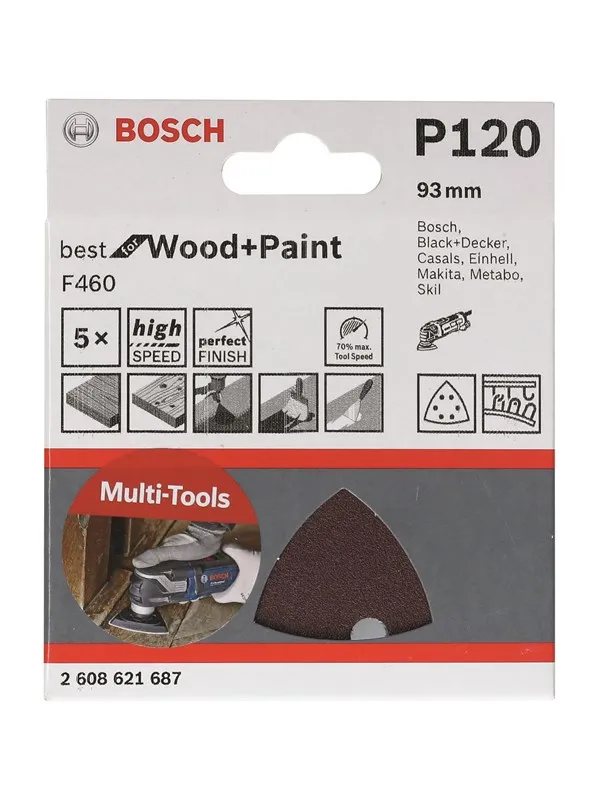 Bosch Slipeark F460 BfWP, G180, 93 mm
