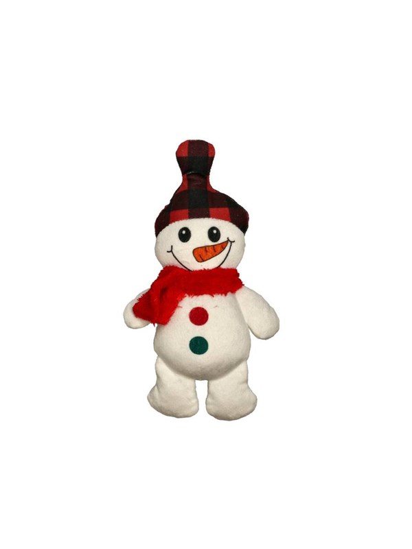 Dogman Dog Toy Christmas Snowman 21cm