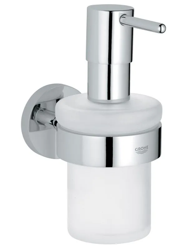 Grohe Essentials Soap dispenser with holder, chrome