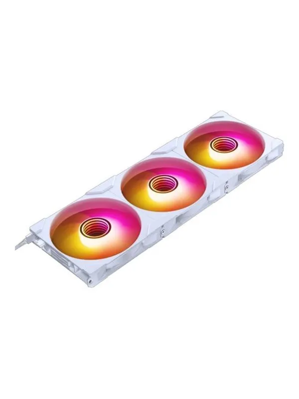 Phanteks M25G2-140 Reverse (3-pack) - Kabinettvifte - 140mm - Hvit